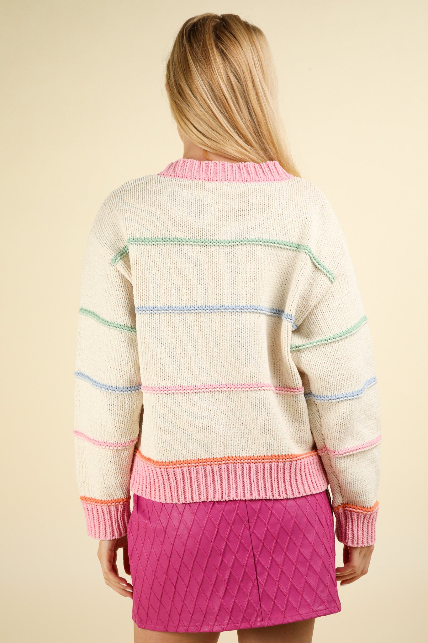 Stripe Me Up Cardigan Sweater